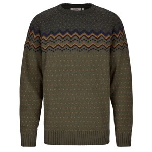 Fjällräven ÖVIK KNIT SWEATER M  LAUREL GREEN-DEEP FOREST