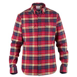 Fjällräven SINGI HEAVY FLANNEL SHIRT M  DEEP RED