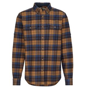 Fjällräven SINGI HEAVY FLANNEL SHIRT M  DARK NAVY-BUCKWHEAT BROWN