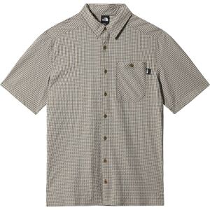 The North Face M S/S HYPRESS SHIRT-EU  MILITARY OLIVE PLAID