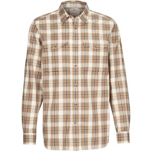 Fjällräven SINGI FLANNEL SHIRT LS M  BUCKWHEAT BROWN-PATINA GREEN