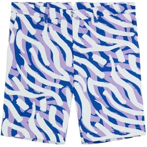 J.Lindeberg Eloy Print Shorts Herre Purple Painted Zebra - 31