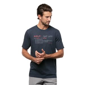 Travis Mathew Trail Magic T-Skjorte Herre Navy - S