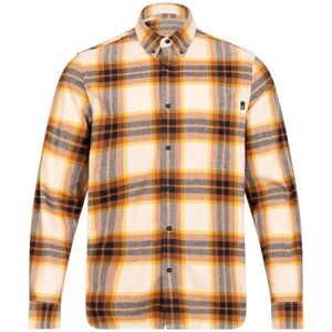 Timberland Ls Heavy Flannel Plaid Shirt Regular - White Smoke Yd S