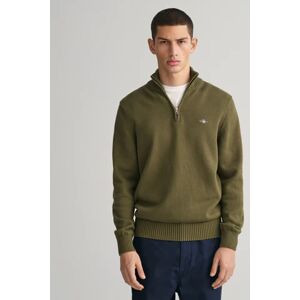 GANT Casual Cotton Halfzip - Racing Green XL