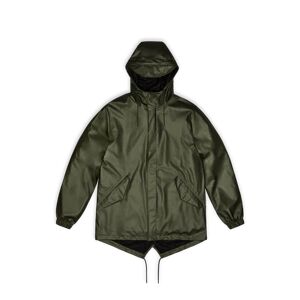 Rains Fishtail Jacket - Evergreen S