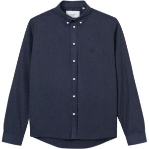 Les Deux Desert Reg Shirt - Dark Navy Melange S