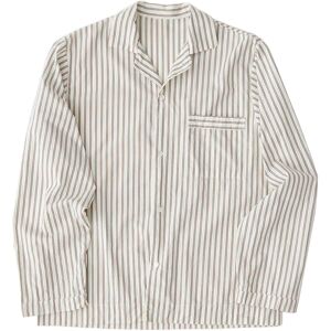 Tekla Poplin Sleepwear Hopper Stripes, Shirt S