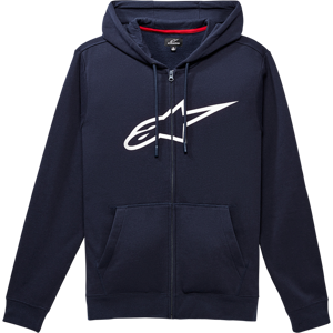 Alpinestars Hoodie  Ageless II Glidelås Marine-Hvit