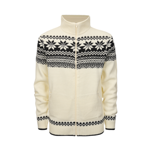 Brandit Cardigan Norweger Hvit