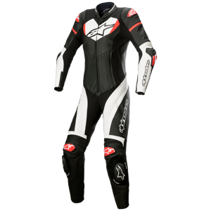 Alpinestars Skinndress  GP Plus Svart-Hvit-Knallrød