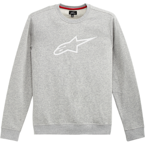 Alpinestars Fleece  Ageless Crew Grå Lyng-Hvit