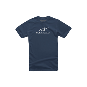 Alpinestars T-Skjorte  Wordmark Combo Marine-Hvit