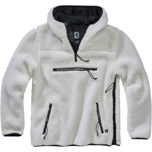 Brandit Teddyfleece Worker Pullover Hvit