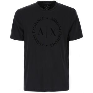 Giorgio Armani Exchange Mann T-Shirt Marineblå XL