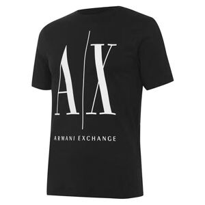 Giorgio Armani Exchange Icon Period Mann T-Shirt Sort XL