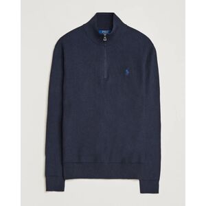 Polo Ralph Lauren Textured Half Zip Navy Heather