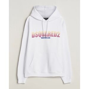 Dsquared2 Loose Fit Hoodie White