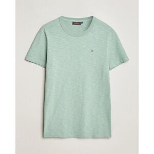 Morris Watson Slub Crew Neck T-Shirt Light Green