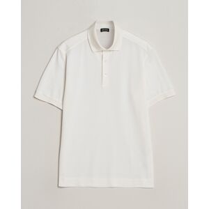 Zegna Cotton/Silk Polo White