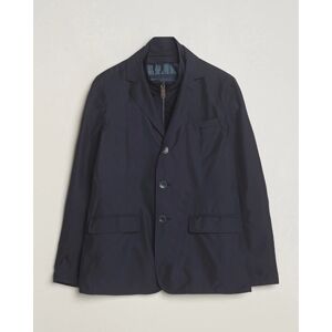 Herno Lightweight Zip Blazer Navy