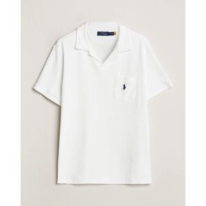 Polo Ralph Lauren Cotton Terry Open Collar Polo White