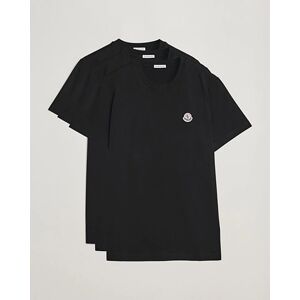 Moncler 3-Pack T-Shirt Black