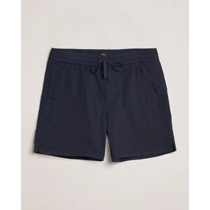 Boss ORANGE Sandrew Cotton Shorts Dark Blue