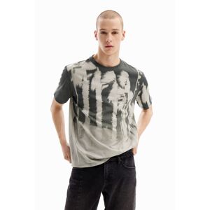 Desigual Photographic palm tree T-shirt - BLACK - XL