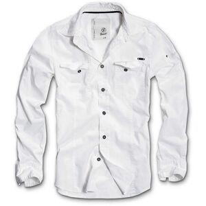 Brandit SlimFit Skjorte XL Hvit