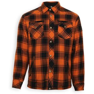 Bores Lumberjack Skjorte 5XL Svart Oransje