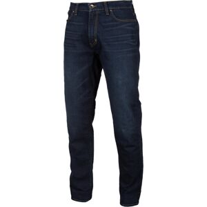 Klim K Forty 3 Tapered Stretch Denim Motorsykkel Jeans 32 Blå