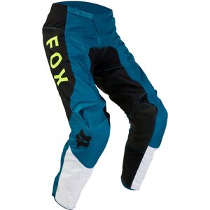 FOX 180 Nitro Motocross bukser 26 Svart Hvit Grønn Blå