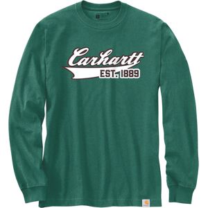 Carhartt Relaxed Fit Script Graphic Langermet skjorte L Grønn