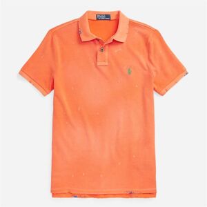 Ralph Lauren Sskcclsm2-Short Sleeve-Polo Shirt Resort Orange Orange S