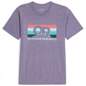 Outdoor Research Unisex OR Advocate Stripe T-Shirt Geode L, Geode