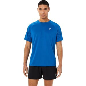 Asics Men's Icon Short Sleeve Top Lake Drive/Performance Black XS, Lake Drive/Performance Black