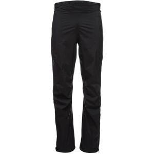 Black Diamond Men StormLine Stretch Full Zip Rain Pants Black Long/M, Black