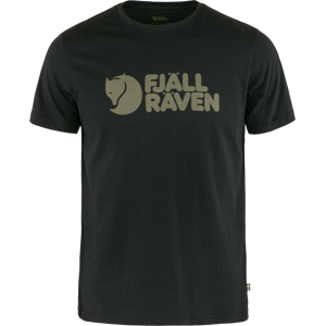 Fjällräven Men's  Logo T-shirt Black S, Black