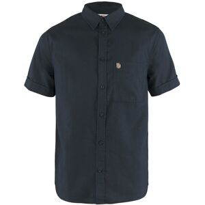 Fjällräven Men's Övik Travel Shirt Ss Dark Navy M, Dark Navy