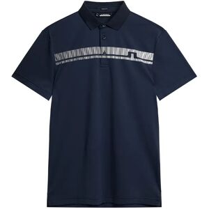 J.Lindeberg Klas Regular Fit Pique Herre Navy M