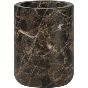 Mette Ditmer Marble tannbørsteholder 10 cm Brun