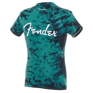 Fender T-Shirt Tie-Dye Logo Black XXL