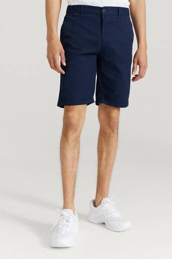 Les Deux Shorts Pino Linen Shorts Blå  Male Blå