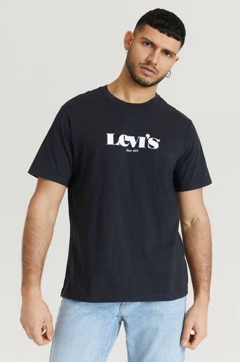 Levi'S T-Shirt Ss Relaxed Fit Tee Svart  Male Svart