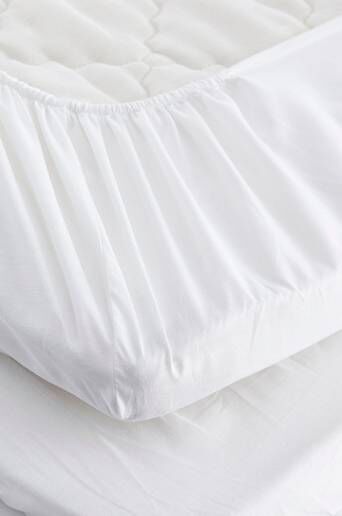 Studio Total Home Laken Fitted Sheet Hvit  Male Hvit