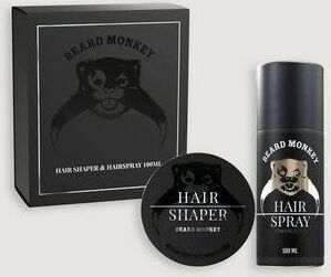 Beard Monkey Beard Monkey Giftset Grå  Male Grå