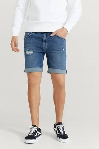 Just Junkies Jeansshorts Mike Shorts Edb Blå  Male Blå