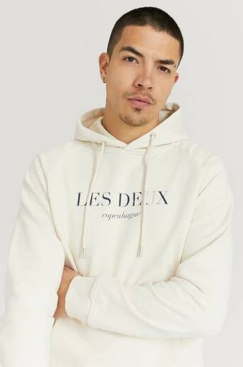 Les Deux Hoodie Amalfi Hoodie Natur  Male Natur