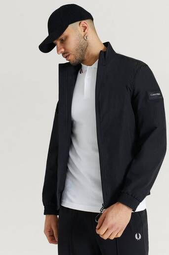 Calvin Klein Jakke Crinkle Nylon Easy Blouson Svart  Male Svart